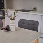 Norway Extension Dining Table 1400 Ext to1800-Light Grey