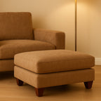 Noosa Ottoman-Toffee