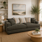 Noosa 2 Seater Fabric Sofa with Scatter Back Design