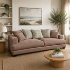 Noosa 2 Seater Fabric Sofa with Scatter Back Design
