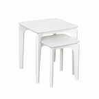 Nordic Nest of Tables-White