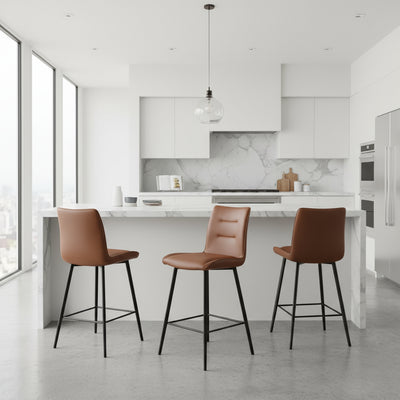 Norway Bar Stool-Terracotta hover image