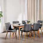 Norway Extension Dining Table 1400 Ext to1800-Light Grey