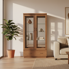 Nova Display Cabinet-Old English