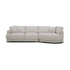 Oakley 3 Seater With Chaise-Frost
