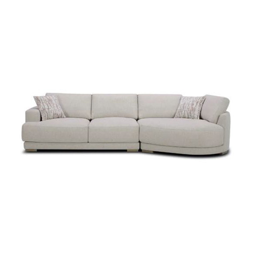 Oakley 3 Seater With Chaise-Frost