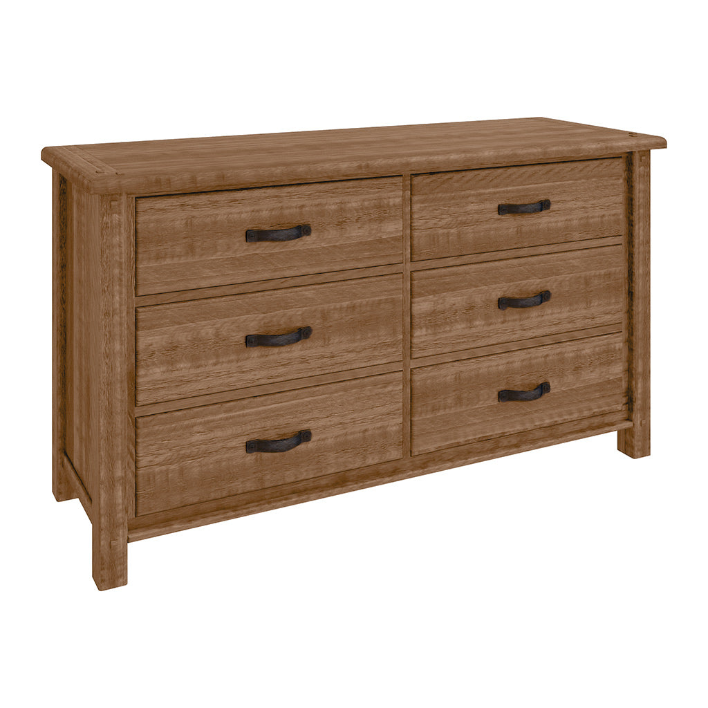 Oberon 6 Drawer Dresser-Natural
