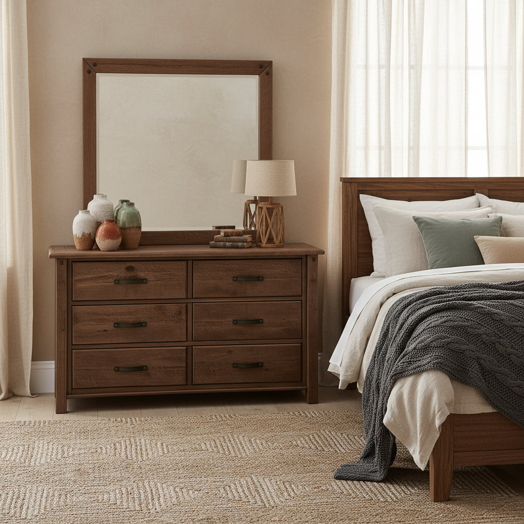 Oberon Mirror-Light Walnut