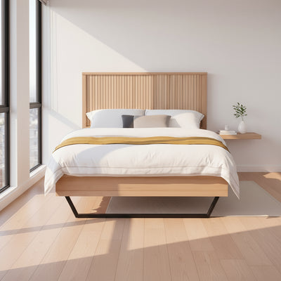 Osborne Queen Bed-Natural hover image