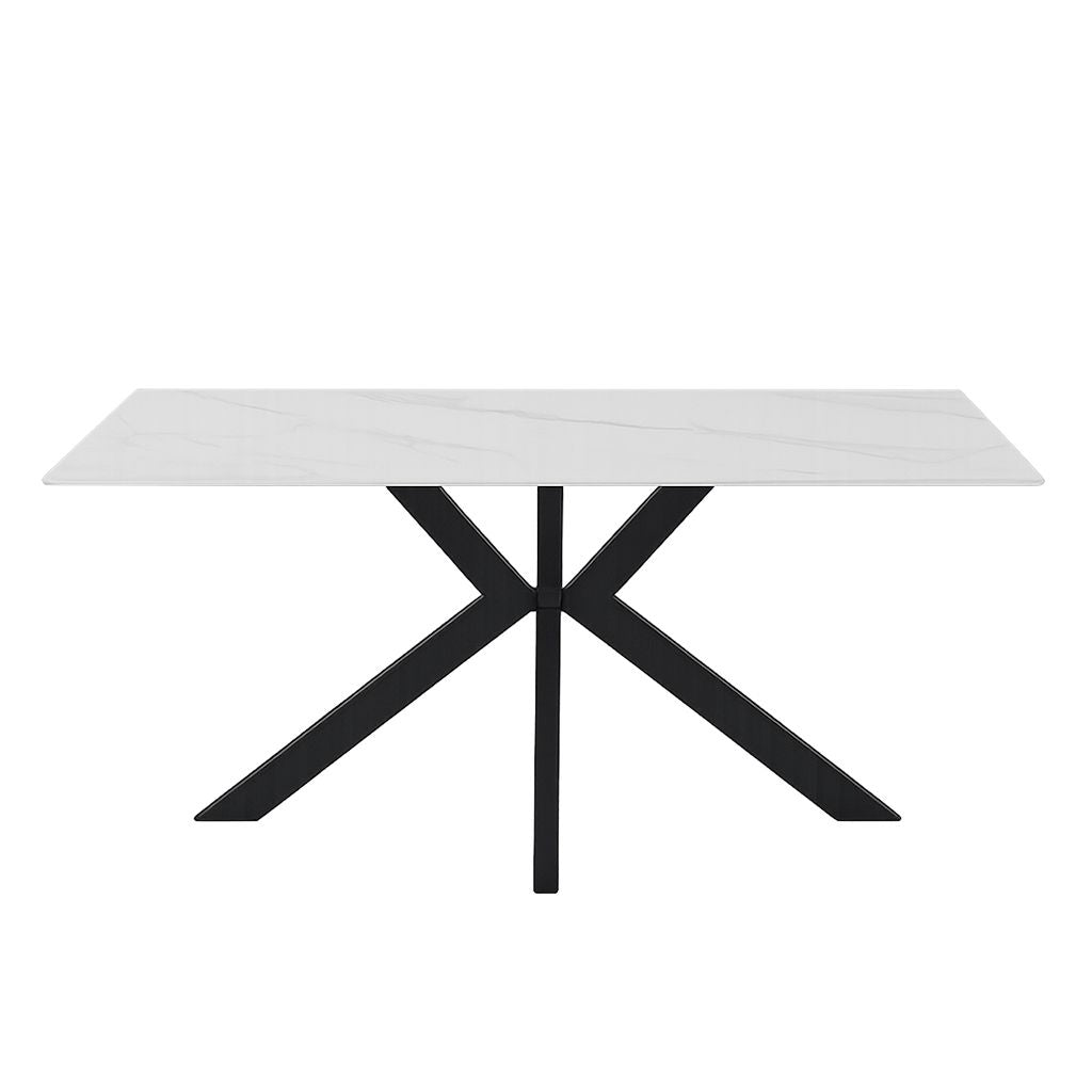 Lazio 1800 Dining Table-Snow White