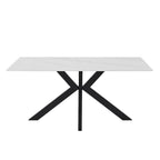 Lazio 1800 Dining Table-Snow White