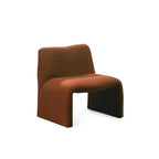 Calais Fabric Accent Chair-Terracotta