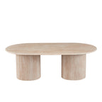 Pompeii Coffee Table-Travertine
