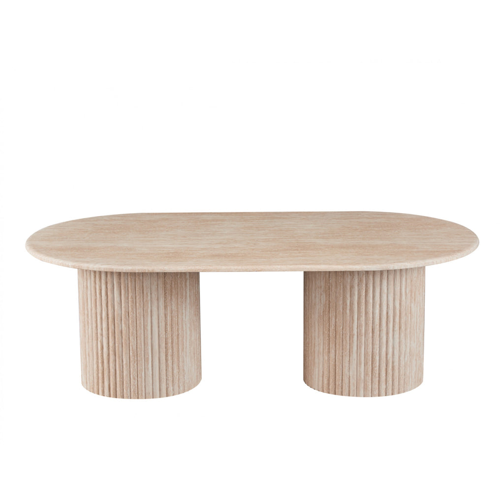 Pompeii Coffee Table-Travertine