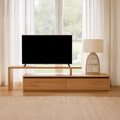 Richmond Extension Entertainment Unit-Natrual hover image