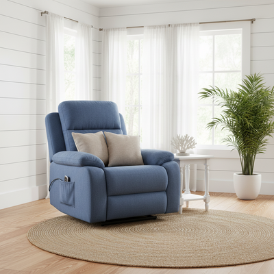 Romsey Lift Chair-Ocean hover image