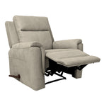 Rothbury Fabric Manual Recliner-Ash