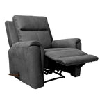 Rothbury Fabric Manual Recliner-Jet