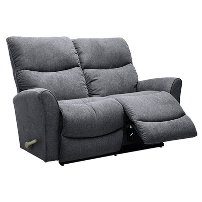 Lazboy Rowan Fabric 2 Seater Glideaway-Charcoal