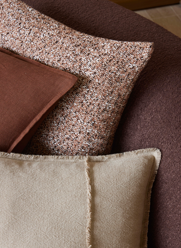 Lisette Cushion 50cm x 50cm-Savanna