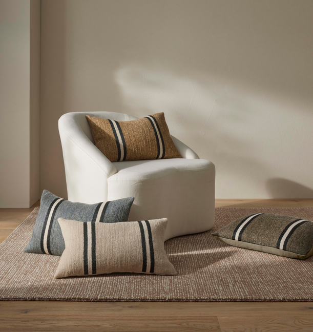 Mila Cushion 40cm x 60cm-Forest