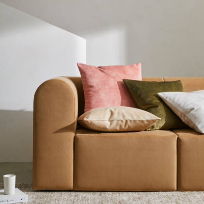 Ava Cushion 50cm x 50cm-Blossom