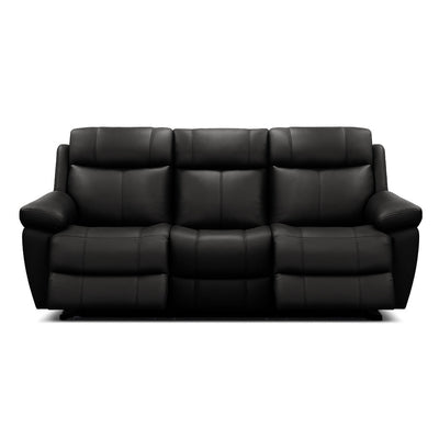 Seattle 3 Seater Leather Manual Recliner