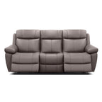 Seattle 3 Seater Leather Power Recliner