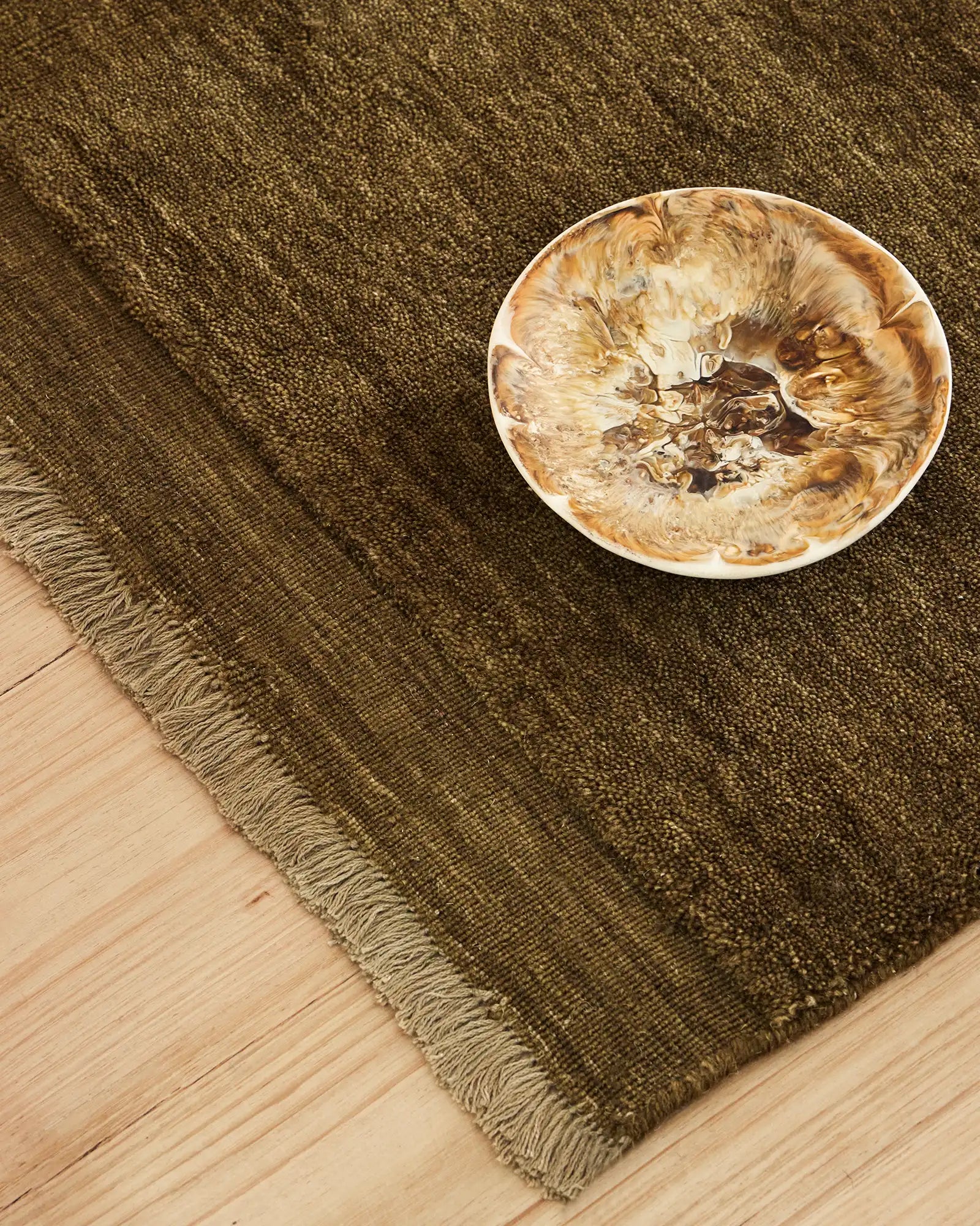 Silvio Rug 3m x 4m-Oakmoss