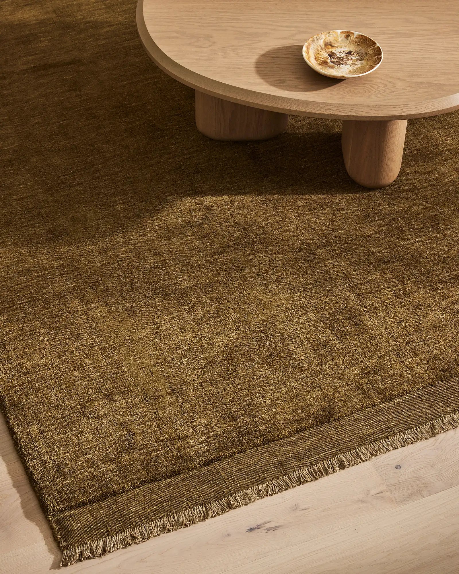 Silvio Rug 3m x 4m-Oakmoss