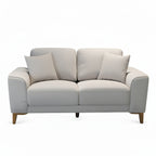 Skye 2 Seater Fabric-Smoke