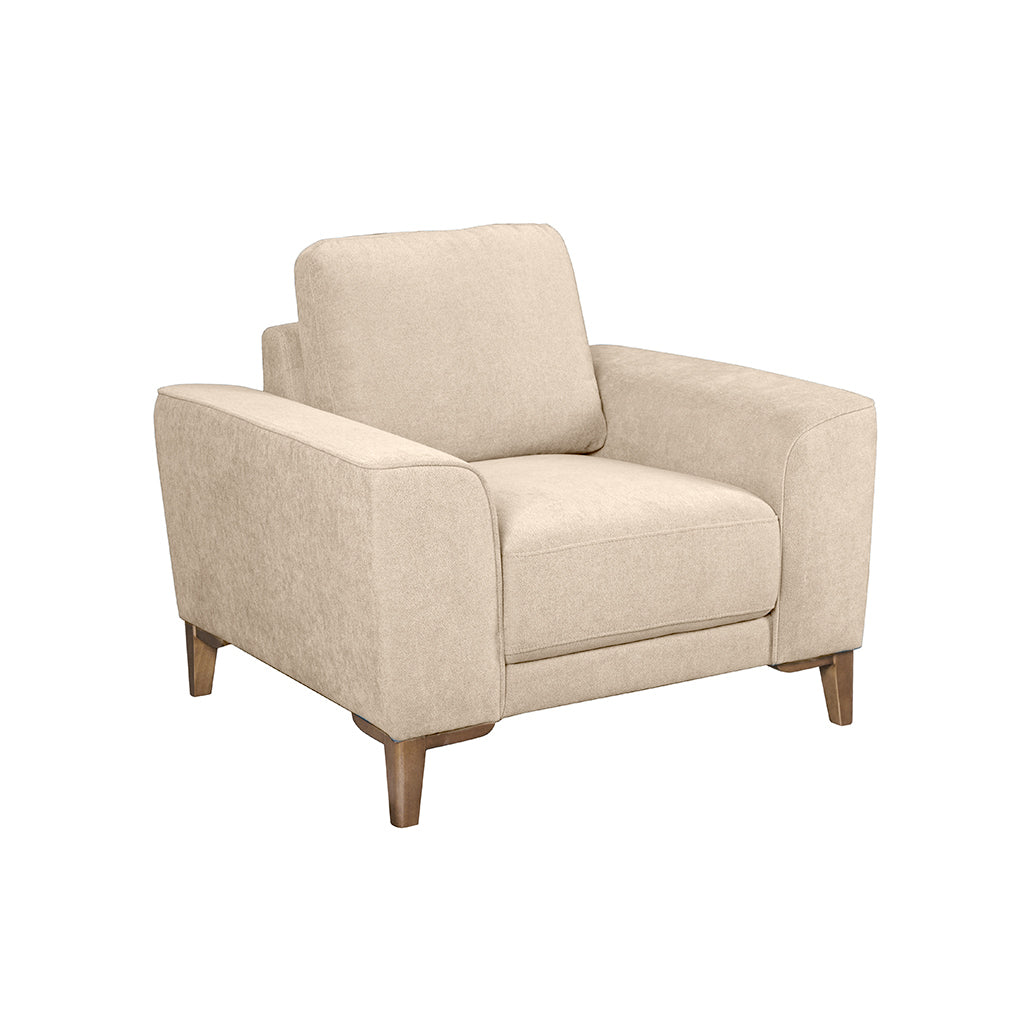 Skye Armchair Fabric-Pebble