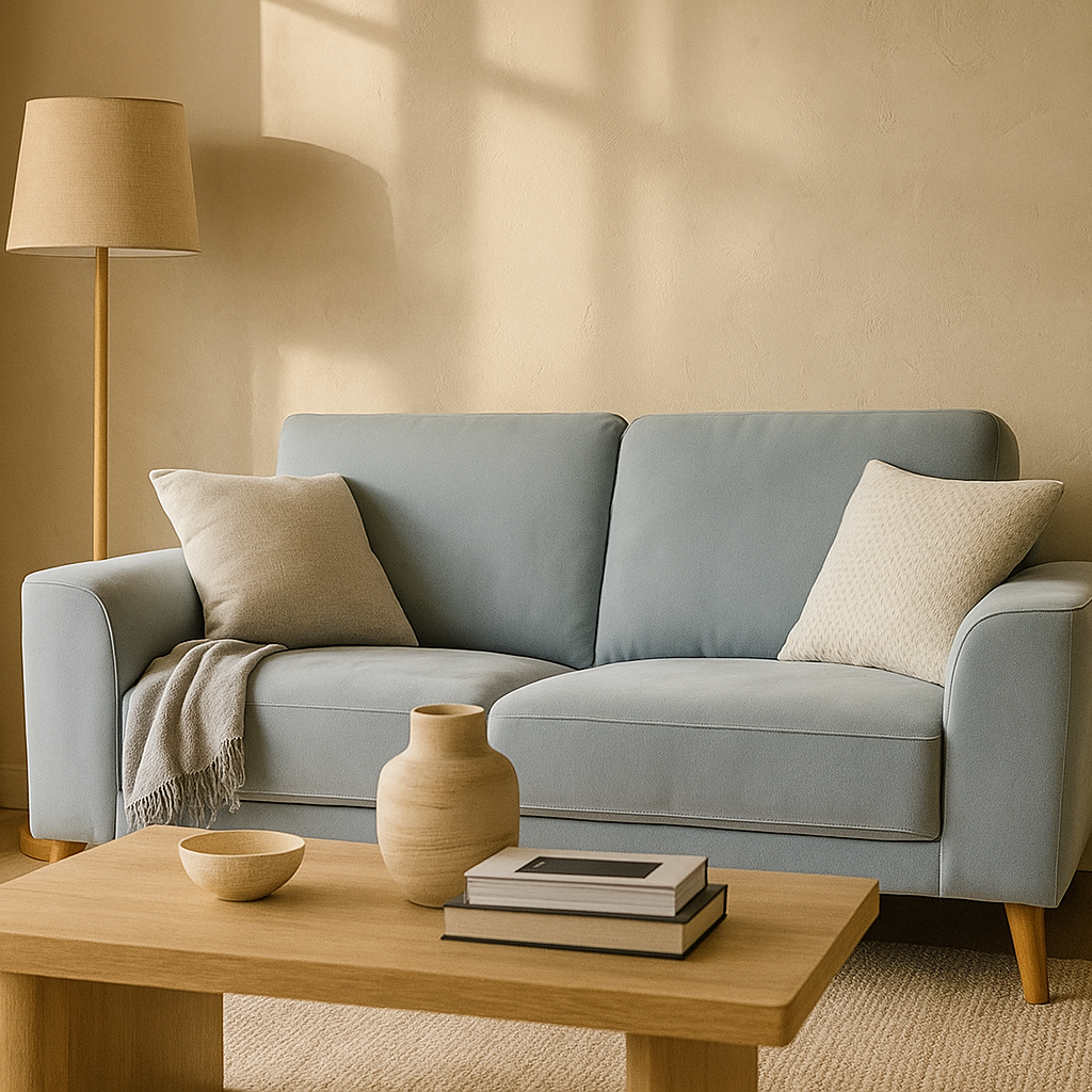 Skye 2 Seater Fabric-Delf