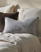 Como Rectangular Linen Cushion 60cm x 40cm-Horizon