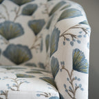 Stella Fabric Tub Chair-Ink
