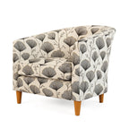 Stella Fabric Tub Chair-Mist