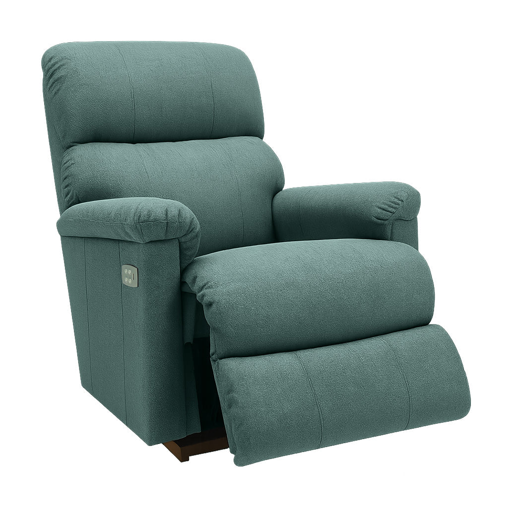 Lazboy Summit Fabric Glideaway Chair-Storm
