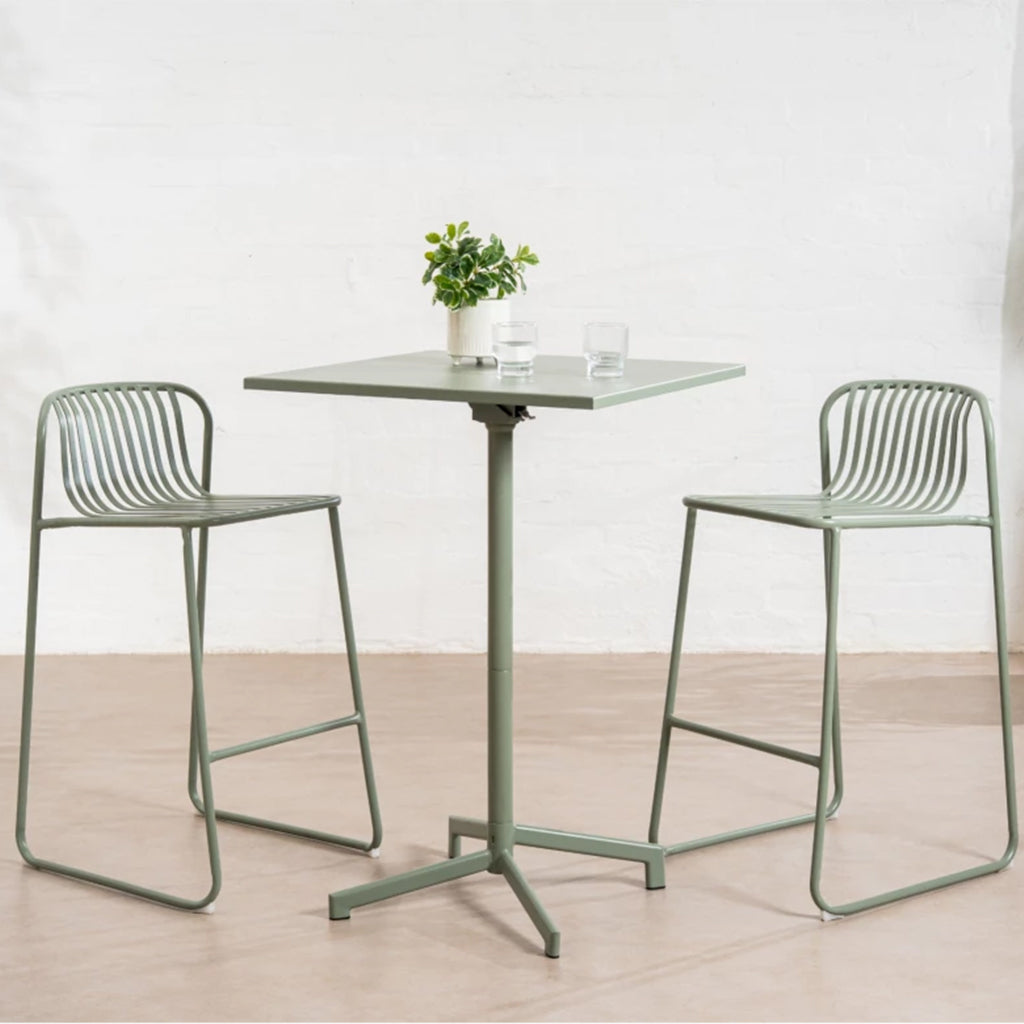 Swiss Bar Table-Thyme Green