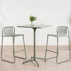 Swiss Bar Table-Thyme Green