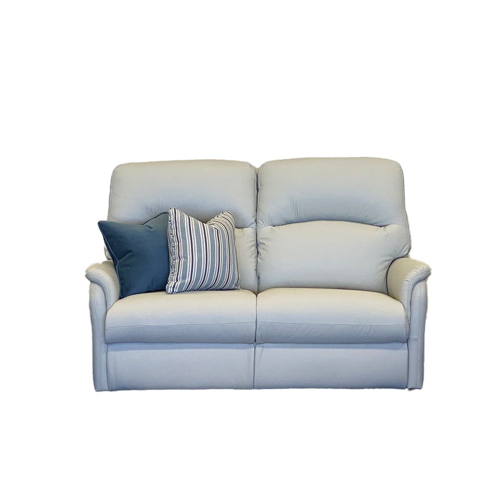 Temora King 2.5 Seater Leather Manual Recliner-Oyster