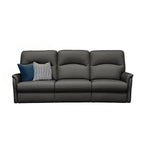 Temora 3 Seater Leather Sofa