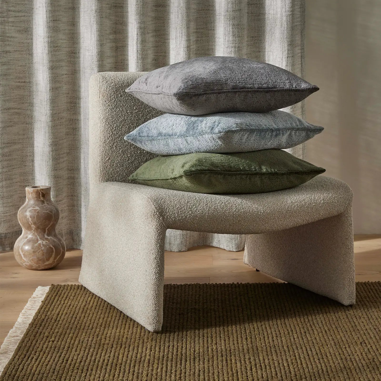 Fabien Rug 3m x 4m-Moss