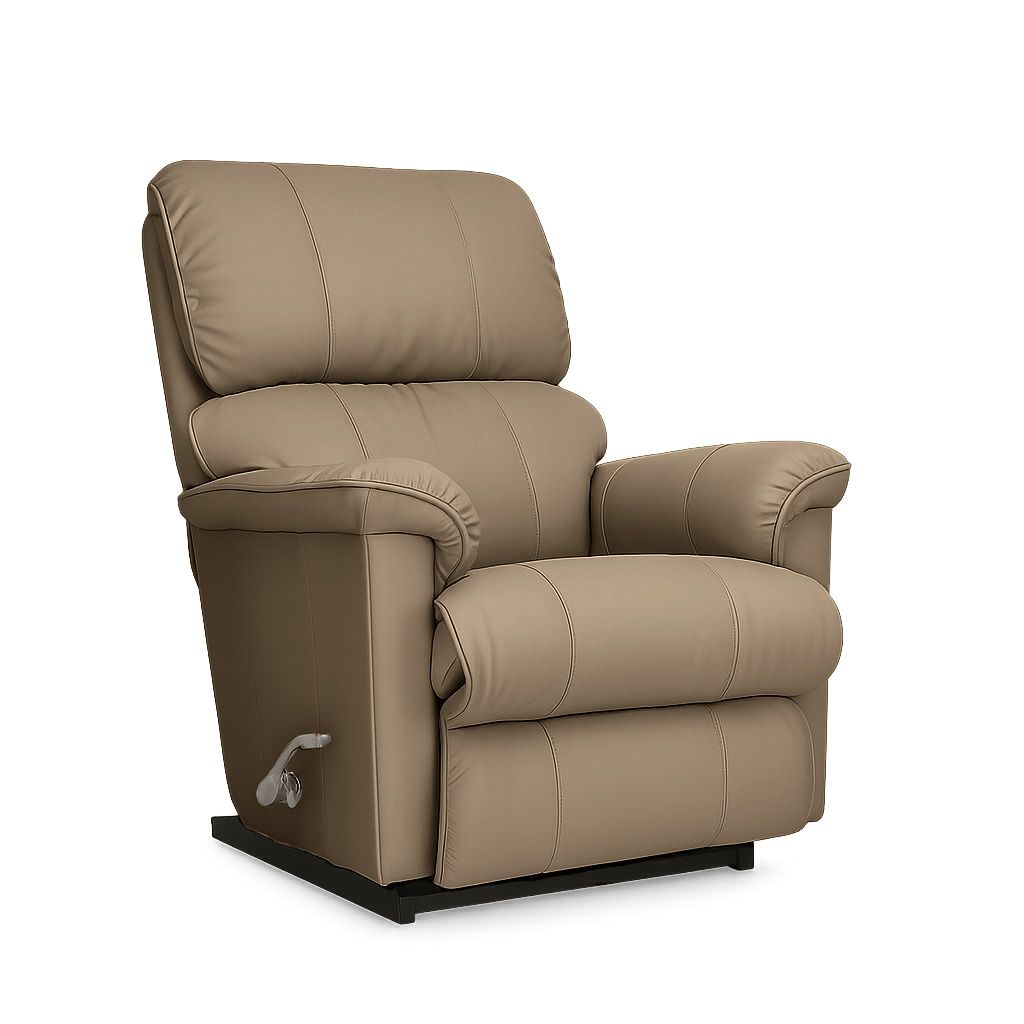 Lazboy Stanley Leather Manual Rocker Recliner XL