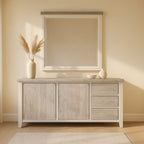 Valencia Buffet-Brushed White