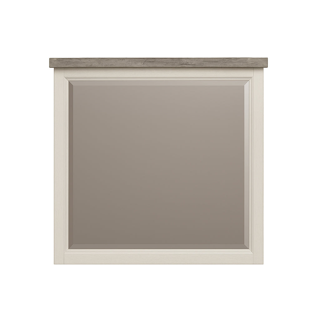 Valencia Mirror-Brushed White