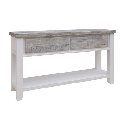 Valencia Console-Brushed White