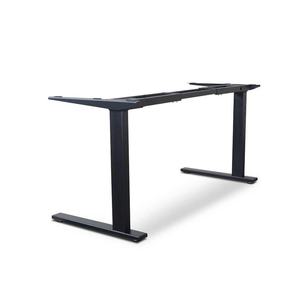 Vertilift Fixed Desk Frame 2 Legs-Black