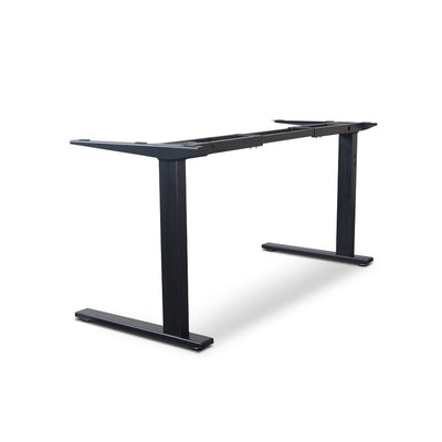Vertilift Fixed Desk Frame 2 Legs-Black
