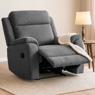 Virgo Fabric Lift Chair-Charcoal hover image