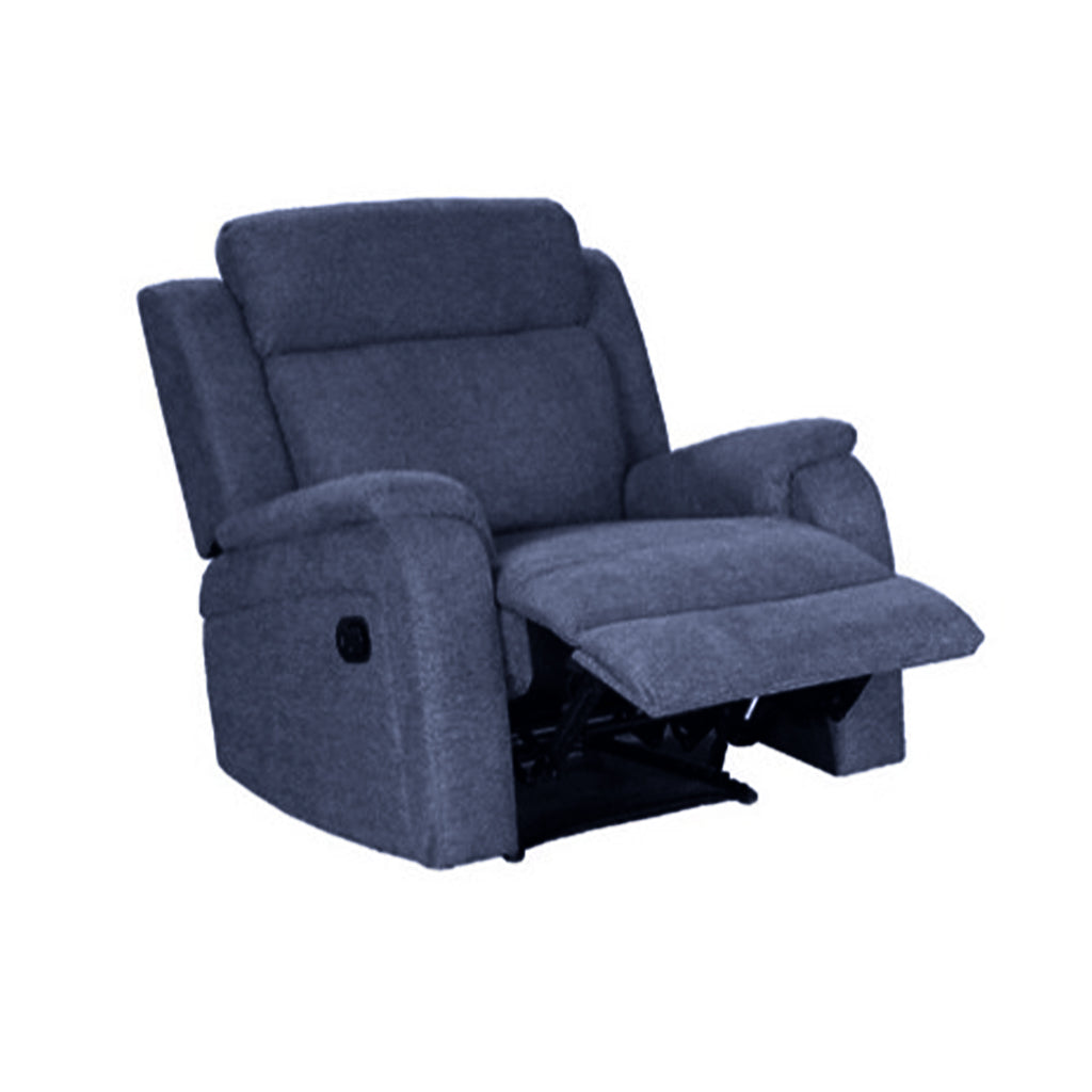 Virgo Fabric Lift Chair-Navy